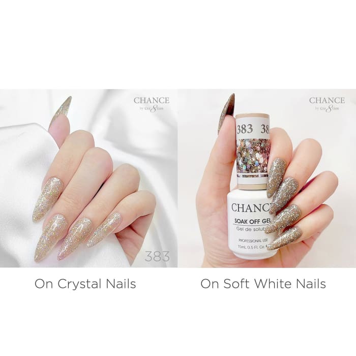 Chance Soak Off Gel 0.5oz - Diamond Dust Collection - 383 - OceanNailSupply