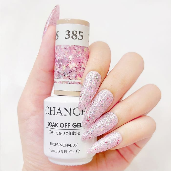 Chance Soak Off Gel 0.5oz - Diamond Dust Collection - 385 - OceanNailSupply