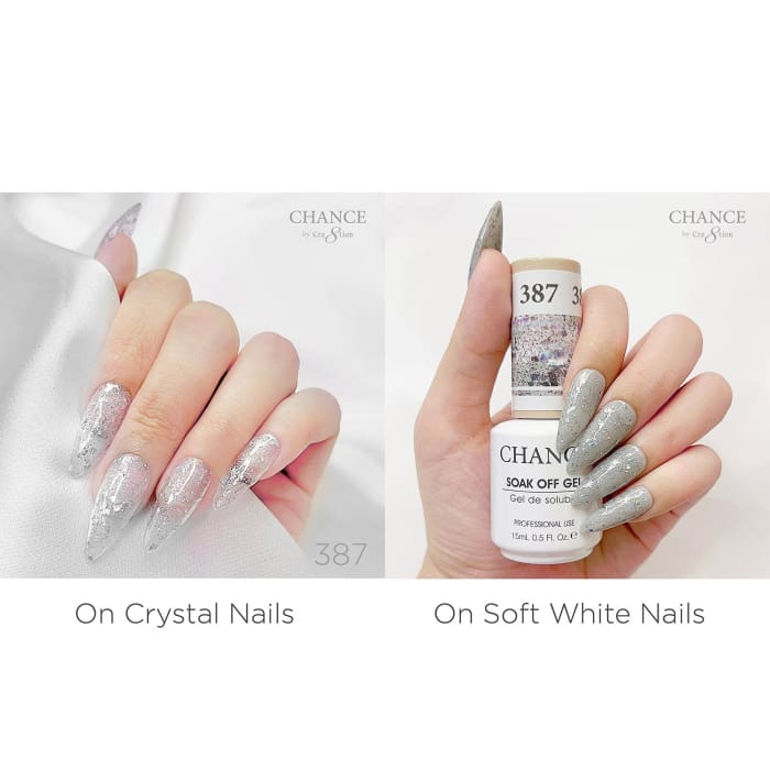 Chance Soak Off Gel 0.5oz - Diamond Dust Collection - 387 - OceanNailSupply