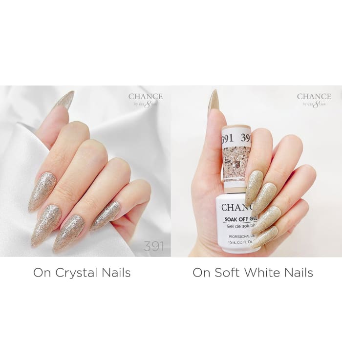 Chance Soak Off Gel 0.5oz - Diamond Dust Collection - 391 - OceanNailSupply