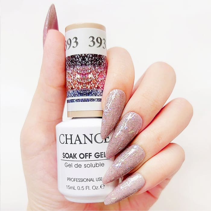 Chance Soak Off Gel 0.5oz - Diamond Dust Collection - 393 - OceanNailSupply