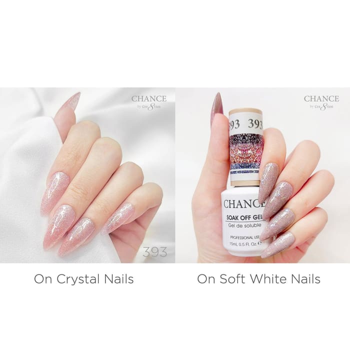 Chance Soak Off Gel 0.5oz - Diamond Dust Collection - 393 - OceanNailSupply