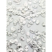 Charms - A213 Silver Rounded Cross - OceanNailSupply