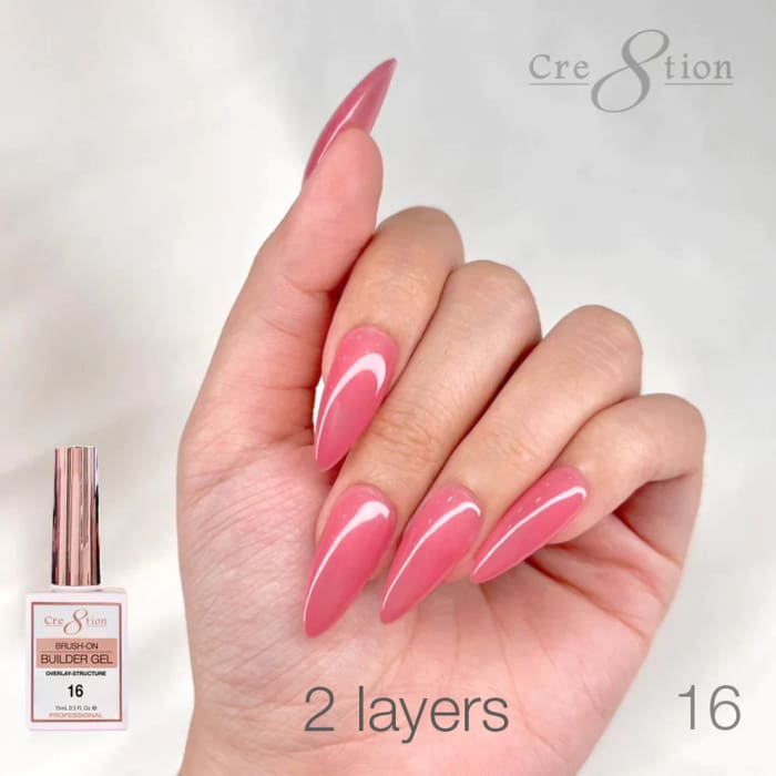 Copy of Cre8tion Gel Overlay/ Brush on Builder 0.5oz 16 - OceanNailSupply