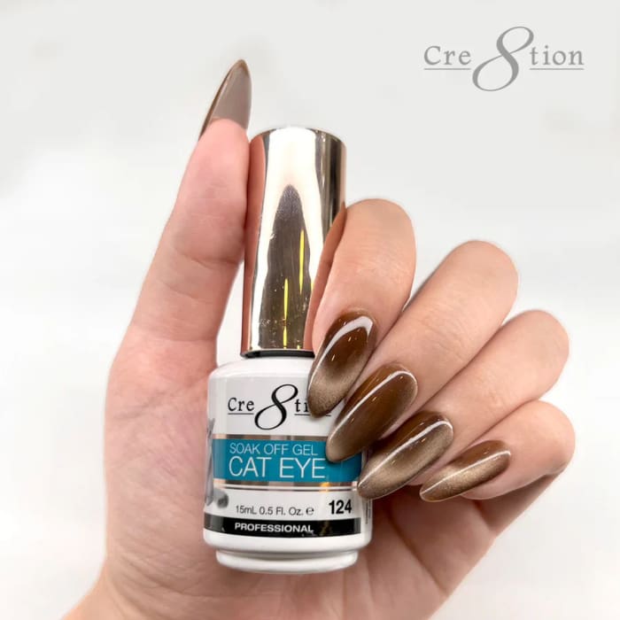 Cre8tion Cat Eye Gel - #124 - OceanNailSupply