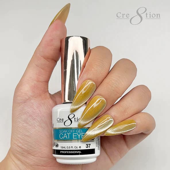 Cre8tion Cat Eye Soak Off Gel 0.5oz 37 - OceanNailSupply