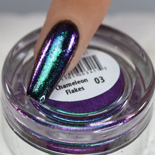 Cre8tion Chameleon Flakes Nail Art Effect 0.5g 03 - OceanNailSupply