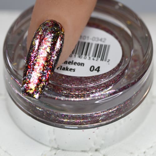 Cre8tion Chameleon Flakes Nail Art Effect 0.5g 04 - OceanNailSupply