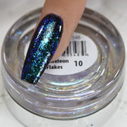 Cre8tion Chameleon Flakes Nail Art Effect 0.5g 10 - OceanNailSupply
