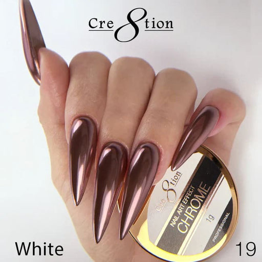 Cre8tion Chrome Nail Art Effect 1g - 19 Light Pink - OceanNailSupply