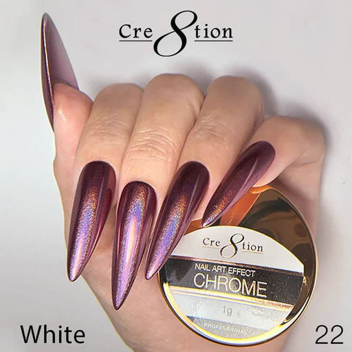 Cre8tion Chrome Nail Art Effect 1g - 22 Chameleon Chrome Metallic - OceanNailSupply