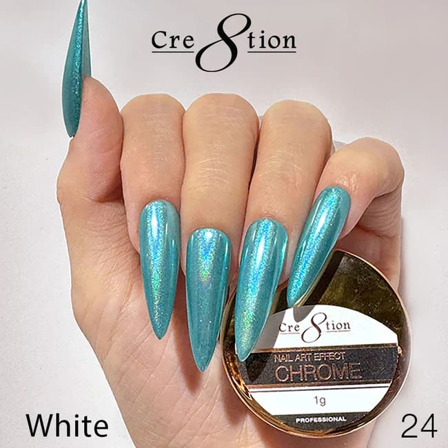 Cre8tion Chrome Nail Art Effect 1g - 24 Chameleon Chrome Metallic - OceanNailSupply