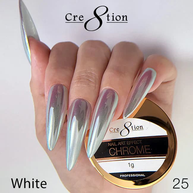 Cre8tion Chrome Nail Art Effect 1g - 25 Chameleon Chrome Metallic - OceanNailSupply