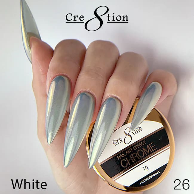 Cre8tion Chrome Nail Art Effect 1g - 26 Chameleon Chrome Metallic - OceanNailSupply