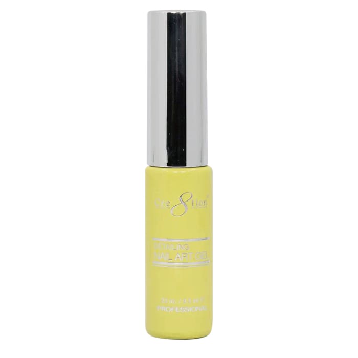 Cre8tion Detailing Nail Art Gel 0.33oz 04 Yellow - OceanNailSupply