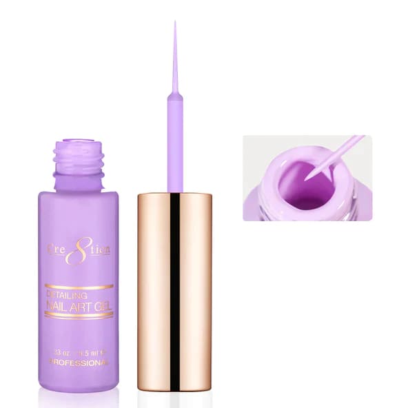 Cre8tion Detailing Nail Art Gel 0.33oz 72 - OceanNailSupply