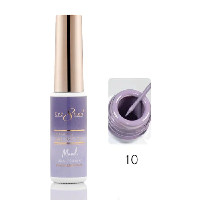Cre8tion Detailing Nail Art Gel - Mood Changing Collection OceanNailSupply