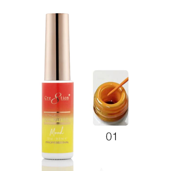 Cre8tion Detailing Nail Art Gel - Mood Changing Collection OceanNailSupply