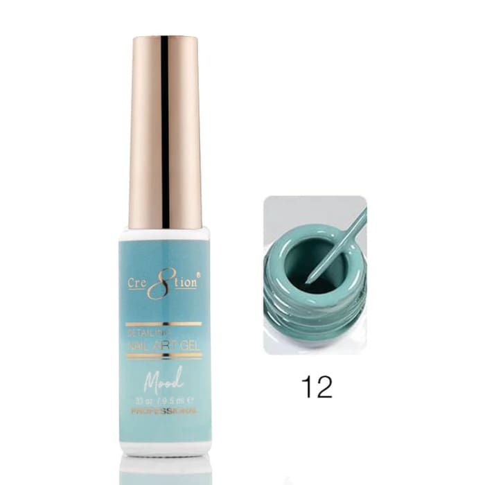 Cre8tion Detailing Nail Art Gel - Mood Changing Collection OceanNailSupply