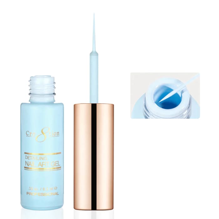 Cre8tion Detailing Nail Art Gel - Pastel Collection OceanNailSupply