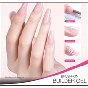 Cre8tion Gel Collection - Overlay/ Brush on Builder 0.5oz Full Set 18 Colors w/ 1 Color Chart OceanNailSupply