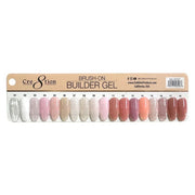Cre8tion Gel Overlay/ Brush on Builder 0.5oz 02 White - OceanNailSupply