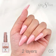 Cre8tion Gel Overlay/ Brush on Builder 0.5oz 05 - OceanNailSupply