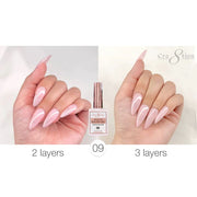 Cre8tion Gel Overlay/ Brush on Builder 0.5oz 09 - OceanNailSupply