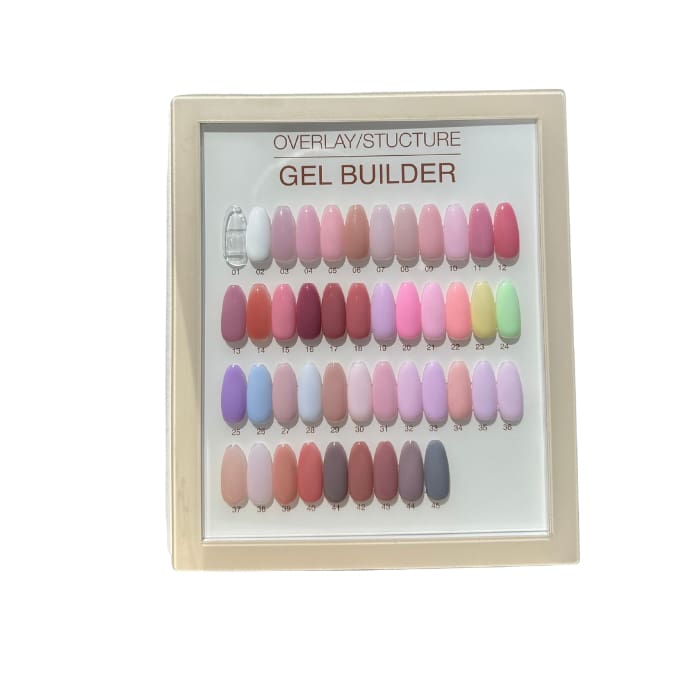 Cre8tion Gel Overlay/ Brush on Builder 0.5oz 10 - OceanNailSupply