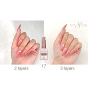 Cre8tion Gel Overlay/ Brush on Builder 0.5oz 17 - OceanNailSupply