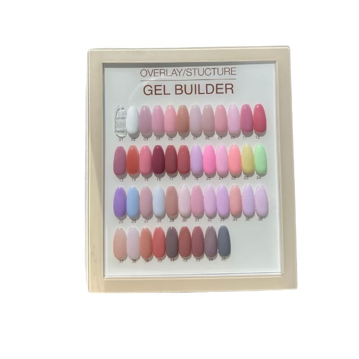 Cre8tion Gel Overlay/ Brush on Builder 0.5oz 02 White - OceanNailSupply
