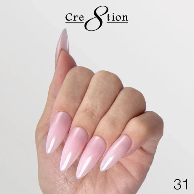 Cre8tion Gel Overlay/ Brush on Builder 0.5oz 31 - OceanNailSupply