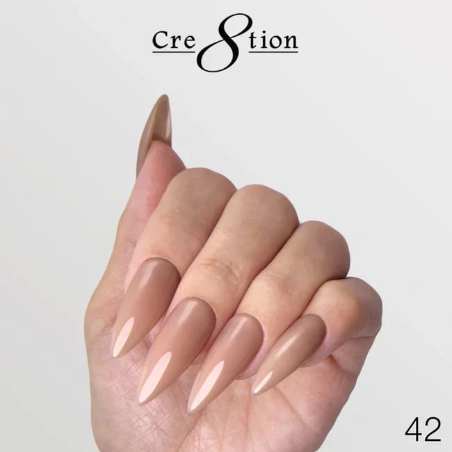 Cre8tion Gel Overlay/ Brush on Builder 0.5oz 42 - OceanNailSupply