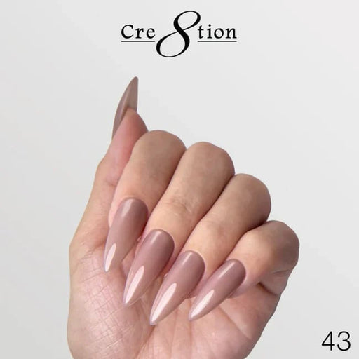Cre8tion Gel Overlay/ Brush on Builder 0.5oz 43 - OceanNailSupply