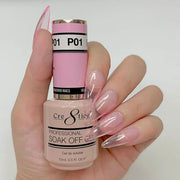 Cre8tion Gel P01 Crystal Pink French Collection 0.5oz OceanNailSupply