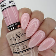 Cre8tion Gel P02 Sweet Pink French Collection 0.5oz OceanNailSupply
