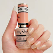 Cre8tion Gel P04 Pink French Collection 0.5oz OceanNailSupply