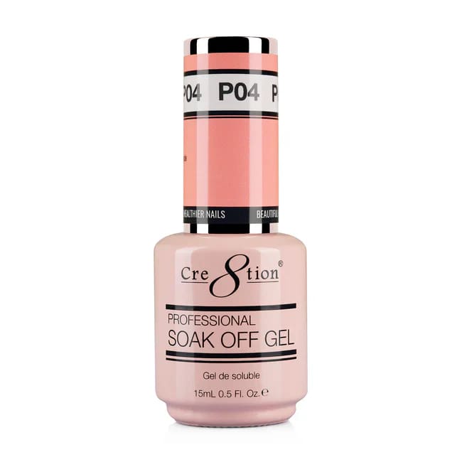 Cre8tion Gel P04 Pink French Collection 0.5oz OceanNailSupply