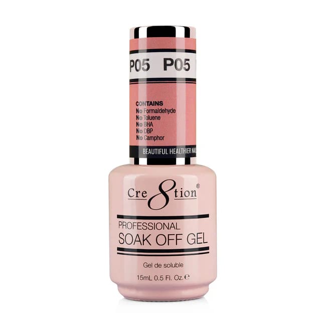 Cre8tion Gel P05 Baby Pink French Collection 0.5oz OceanNailSupply