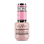 Cre8tion Gel P06 It’s a Girl Pink French Collection 0.5oz OceanNailSupply