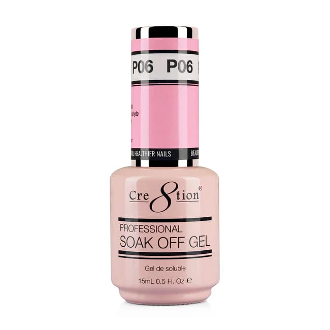 Cre8tion Gel P06 It’s a Girl Pink French Collection 0.5oz OceanNailSupply