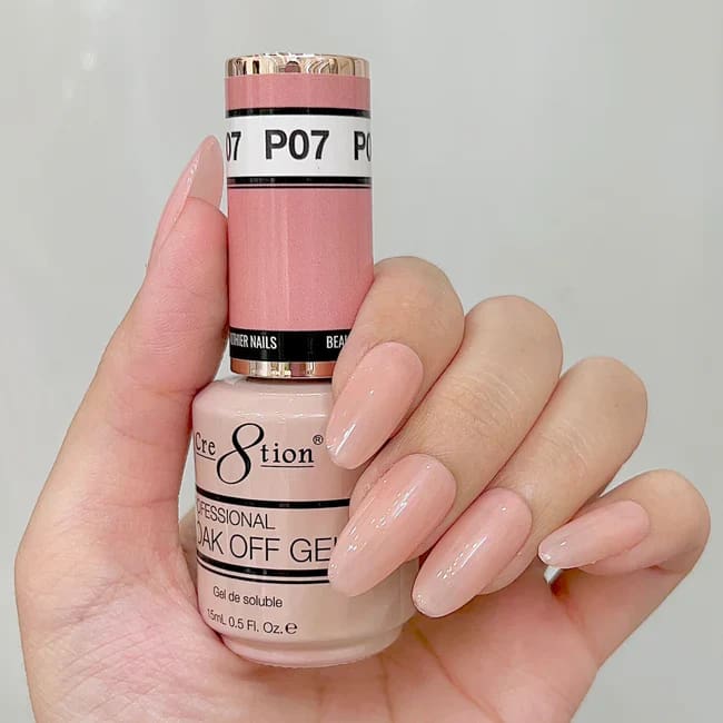 Cre8tion Gel - P07 Pink - French Collection 0.5oz — OceanNailSupply