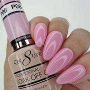 Cre8tion Gel P08 Pink French Collection 0.5oz OceanNailSupply