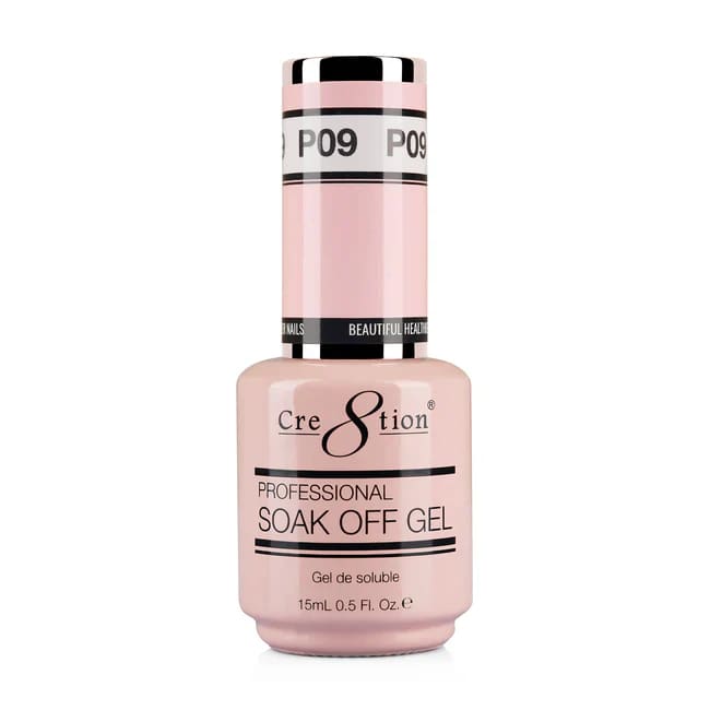Cre8tion Gel P09 Pink French Collection 0.5oz OceanNailSupply