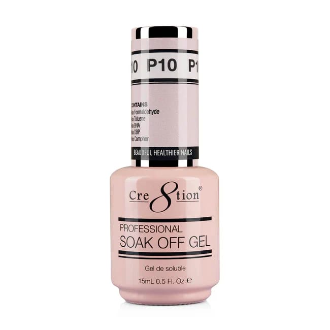 Cre8tion Gel P10 Pink French Collection 0.5oz OceanNailSupply