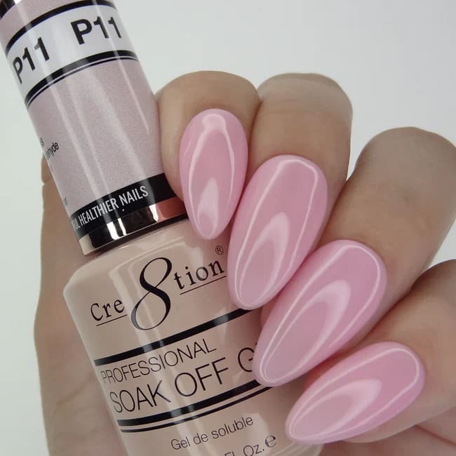 Cre8tion Gel P11 Neutral Nude French Collection 0.5oz OceanNailSupply