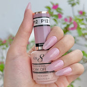 Cre8tion Gel P12 Peach Nude French Collection 0.5oz OceanNailSupply