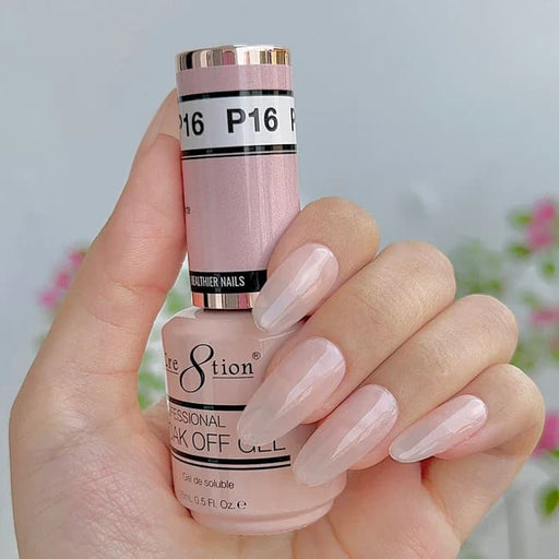 Cre8tion Gel P16 Pink French Collection 0.5oz OceanNailSupply