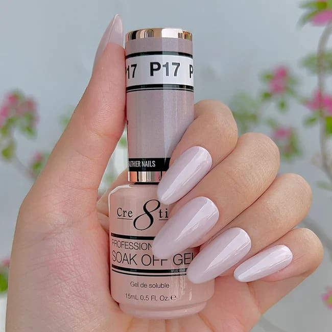 Cre8tion Gel P17 Pink French Collection 0.5oz OceanNailSupply