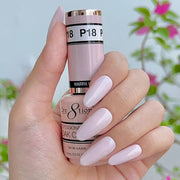Cre8tion Gel P18 Pink French Collection 0.5oz OceanNailSupply